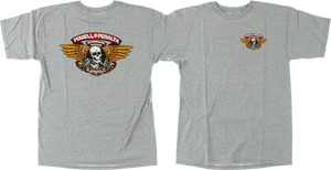 Powell Peralta - Winged Ripper Ss S - Grey - Skateboard Tshirt Powell Peralta - Winged Ripper Ss S - Grey - Skateboard Tshirt