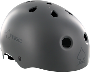 Pro Tec - Classic Matte Grey / Blk - Xl Helmet - Skateboard Helmet Pro Tec - Classic Matte Grey / Blk - Xl Helmet - Skateboard Helmet