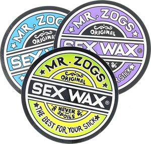 Sex Wax - Circle 7" Decal Single
