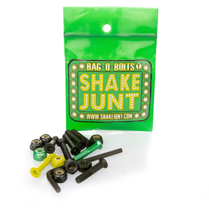 Shake Junt - Bag - O - Bolts Blk / Grn / Yel 1"(allen) 1set Shake Junt - Bag - O - Bolts Blk / Grn / Yel 1"(allen) 1set