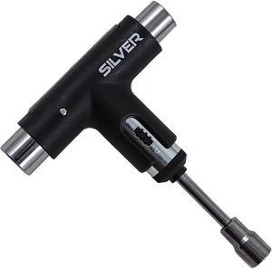 Silver - Tool Black - Skateboard Tool