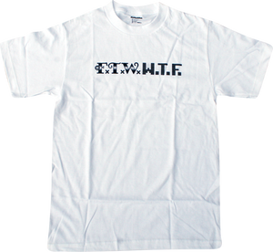 Skate Mental - Mental Ftw Wtf Ss S - White - Skateboard Tshirt Skate Mental - Mental Ftw Wtf Ss S - White - Skateboard Tshirt