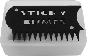 Sticky Bumps - Bumps Wax Box & Comb Clear / Black