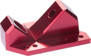 Surf-rodz - Rkp Base Plate 35° Red 1pc Sale - (Pair) Skateboard Trucks