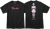 Primitive - R&m Gwen Ss S-black - T-shirt
