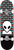 Alien Workshop - Matrix Complete-8.0 Multi - Complete Skateboard