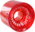 Sector 9 - Nineballs 69mm 78a Slalom Red - Skateboard Wheels (Set of Four)