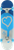 Blueprint - Spray Heart Complete-7.5 Blu/silver - Complete Skateboard