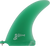 Ray Gun - Gun Fiberglass Center Fin 7.0" Green - Surfboard Fins