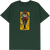 Real - Moto Ss S-forest Green - Skateboard Tshirt