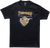 Thrasher - First Cover Ss Xl-black/gold - Skateboard Tshirt