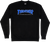 Thrasher - Outlined Crew/swt Xl-black/blue - Skateboard Hoodie Sweatshirt