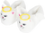 Rip N Dip - N Dip Lord Angel Plush Slippers L/xl 9-13 Wht