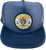 Happy Hour - Hr Skull And Roses Hat Adj-navy - Skateboard Hat