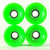 Blank Cruiser Neon Green 70mm 78a (set Of 4)