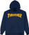 Thrasher Cover Logo Navy Hd/swt S