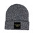 Thank You Strictly Beanie Dark Heather Grey - Skateboard Beanie