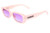 Happy Hour Oxford Peach Party Sunglasses