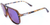 Happy Hour The Duke Frosted Tortoise/mirror Lens Sunglasses