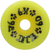 Dogtown K-9 80's Yellow Wheels 60mm 92a (set Of 4) - Skateboard Wheels
