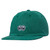 Krooked Eyes Strapback Hat Green Denim - Skateboard Hat