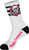 Powell Ripper Rip Stripes Pink/black/white Socks