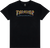 Thrasher - Spanky Long Smile Ss L-black - Skateboard Tshirt