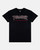 Thrasher Slash Black Ss L - Skateboard Tshirt