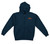Krooked Koffin Navy Hd/zip L - Skate Hoodie Sweatshirt