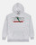 Thrasher Red Curb By Lsd Worldpeace Ash Grey Hd/swt M - Skate Hoodie Sweatshirt