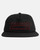 Thrasher Shadow Mag Logo Snapback Black - Skateboard Hat