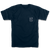 Glass House Projection Navy Pocket Ss M - Skateboard Tshirt