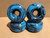 Form Black/blue Swirl 54mm 103a  (set Of 4) - Skateboard Wheels