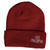 Toy Machine Tape Logo Beanie Maroon - Skateboard Beanie