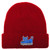 Toy Machine Devil Cat Dock Beanie Red - Skateboard Beanie