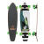 Layback New Wave Kick Tail Longboard Complete 9.75 X 38.00 - Complete Skateboard
