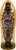 Powell Steve Saiz Totem Gold Foil Shaped Deck 10.0 X 30.81 - Skateboard Deck