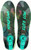 Footprint Kingfoam Elite Quantum Heel Action Sports Gel Impact Grey Camo/green High 5mm Toe/10mm Heel Insoles Small (3-8)