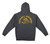 Anti-hero Clubhouse Charcoal/yellow Hd/swt M - Skateboard Sweatshirt