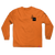 Chocolate Crete & Street Caltrans Orange Ls M - Longsleeve Shirt
