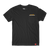 Chocolate Crete & Street Black Ss L - Skateboard Tshirt
