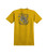 Anti-hero Customs Heather Mustard 4.6oz Ss M - Skateboard Tshirt
