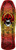 Powell Per Welinder Nordic Skull Red/yellow Fade Shaped Deck 9.62 X 29.75 - Skateboard Deck