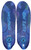 Footprint Kingfoam Elite Action Sports Gel Impact Blue Camo/light Blue Mid 5mm Toe/7mm Heel Insoles Large (8-14.5)
