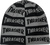 Thrasher - Mag Checkered Skully Beanie Black/grey - Skateboard Beanie