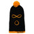 Anti-hero Full Face Pomski Beanie Black/orange - Skateboard Beanie