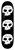Zero X Pleasures Skulls Deck 8.25 - Skateboard Deck