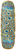 Heroin Team Seeing Double Mutated Gold Shaped Deck 9.5 - Skateboard Deck
