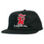 Krooked Cat Serpent Snapback Hat Black - Skateboard Hat