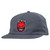 Spitfire Bighead Fill Snapback Charcoal - Skateboard Hat